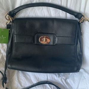 Black Kate spade cross-body bag